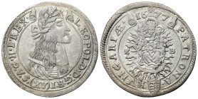 Hungary
Hungary. Leopold I (16581705). 15 krajcars 1677 KB, Kremnitz / Kremnica NICE 

Ładnie zachowane ze sporą ilością połysku menniczego.&nbsp;...