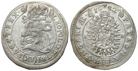 Hungary
Hungary, Leopold I (16581705). 15 krajcars 1682 KB, Kremnitz / Kremnica 

W dużej mierze zachowany połysk menniczy.&nbsp;

Details: 6,07 ...