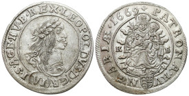 Hungary
Hungary, Leopold I (1658-1705). 6 krajcars 1669 KB, Kremnitz / Kremnica 

Ładnie zachowane.&nbsp;

Details: 3,27 g Ag 
Condition: 2 (EF)...