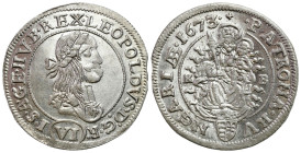 Hungary
Hungary, Leopold I (1658-1705). 6 krajcars 1673 KB, Kremnitz / Kremnica - EXCELLENT 

Wyśmienicie zachowane. Blask menniczy.

Details: 3,...