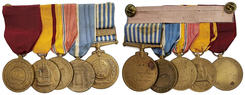 Collection of decorations: Great Britain, Japan, Vietnam
USA. Zestaw 5 medali n...
