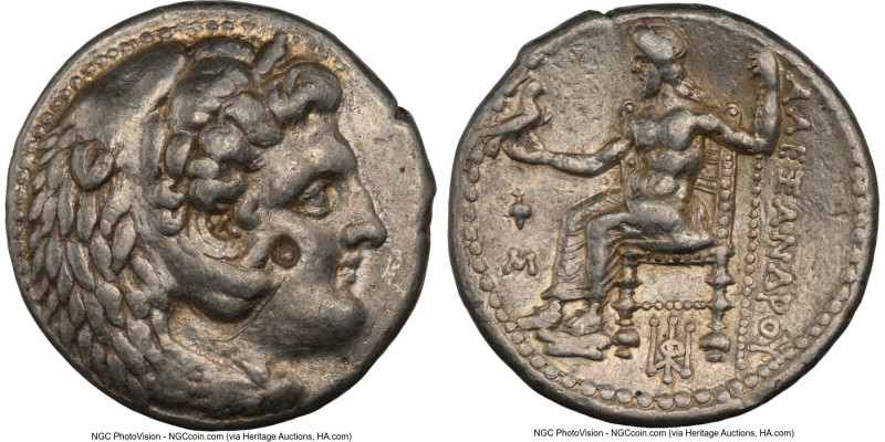 MACEDONIAN KINGDOM. Alexander III the Great (336-323 BC). AR tetradrachm (25mm, ...