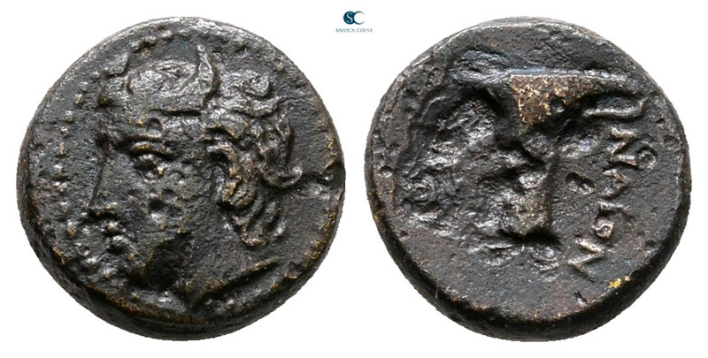 Aiolis. Tisna circa 400-300 BC. 
Bronze Æ

11 mm, 1,40 g



Nearly Very F...