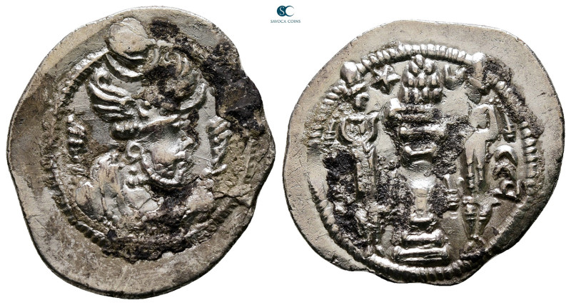 Sasanian Kingdom. ST (Istakhr) mint. Pērōz (Fīrūz) I AD 457-484. 
Drachm AR

...