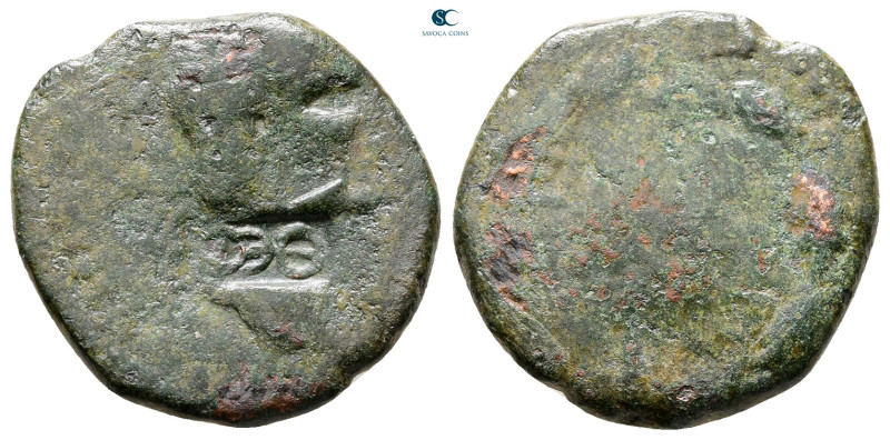 Macedon. Thessalonica. Nero AD 54-68. 
Bronze Æ

22 mm, 6,13 g



Fine