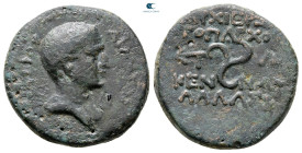Cilicia. Olba. Augustus 27 BC-AD 14. Ajax, high priest and toparch. Bronze Æ