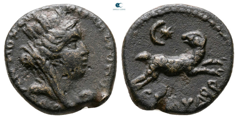 Seleucis and Pieria. Antioch. Pseudo-autonomous issue AD 117-138. 
Bronze Æ

...