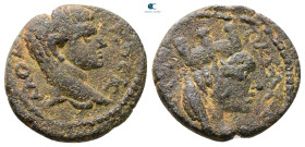 Mesopotamia. Carrhae. Caracalla AD 198-217. Bronze Æ