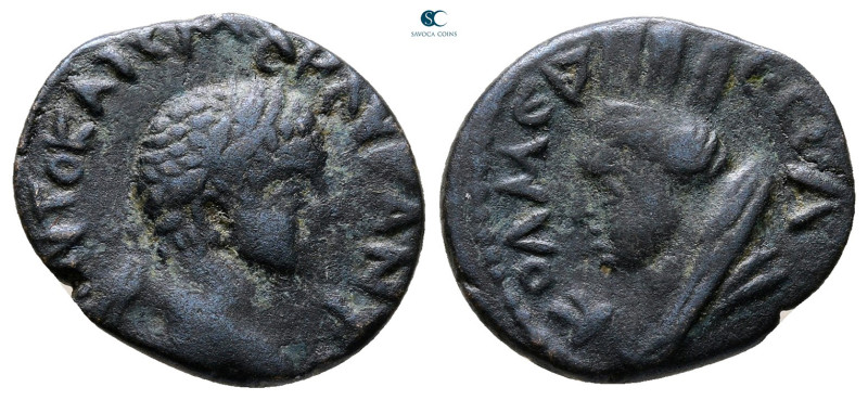 Mesopotamia. Edessa. Elagabal AD 218-222. 
Bronze Æ

18 mm, 2,63 g



Ver...