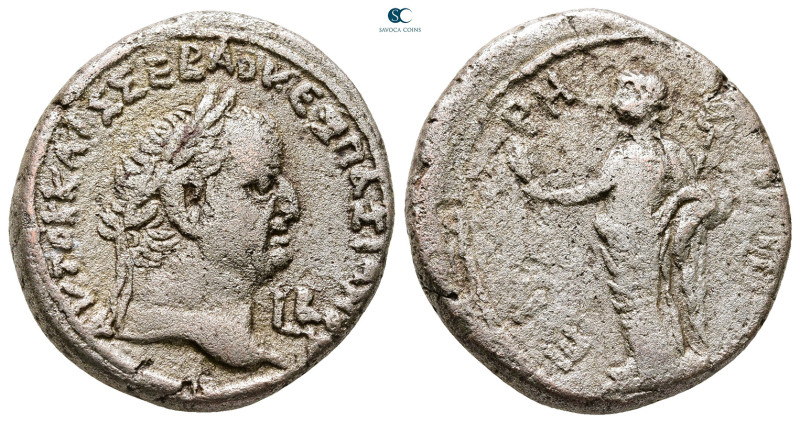 Egypt. Alexandria. Vespasian AD 69-79. 
Billon-Tetradrachm

25 mm, 11,66 g
...