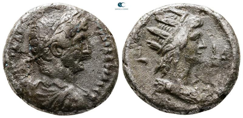 Egypt. Alexandria. Hadrian AD 117-138. 
Billon-Tetradrachm

25 mm, 12,07 g
...