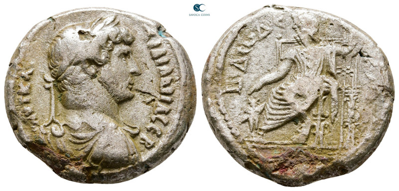 Egypt. Alexandria. Hadrian AD 117-138. 
Billon-Tetradrachm

24 mm, 11,29 g
...