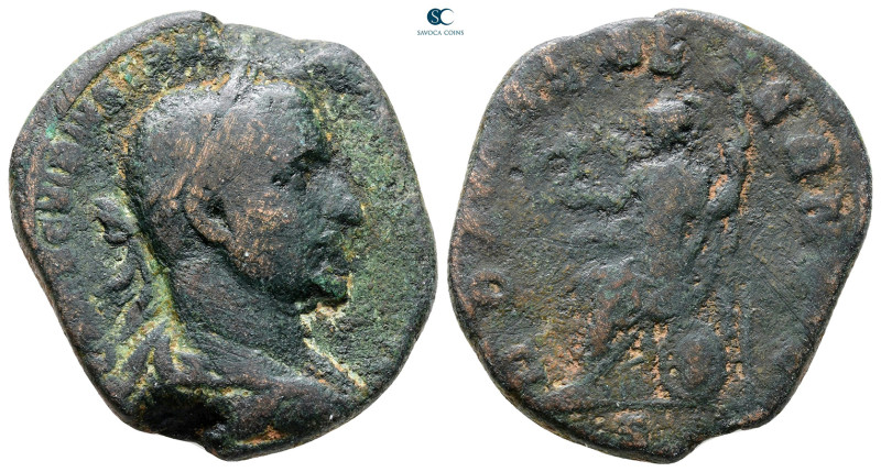 Trebonianus Gallus AD 251-253. Rome
Sestertius Æ

29 mm, 15,14 g



Fine