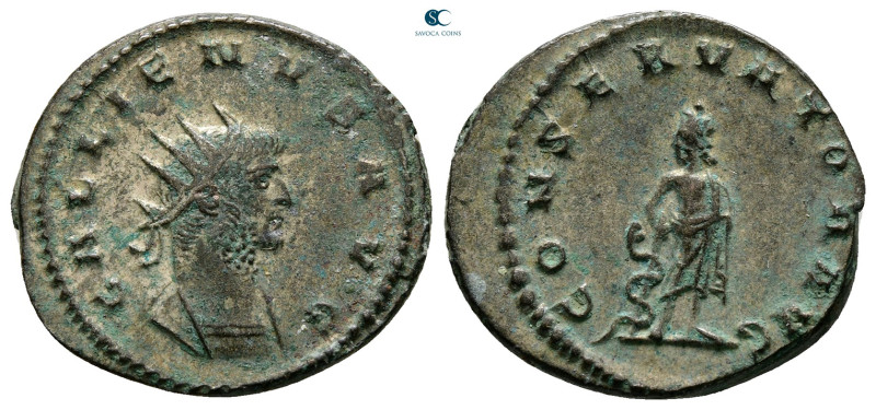 Gallienus AD 253-268. Antioch
Billon Antoninianus

22 mm, 3,99 g



Very ...