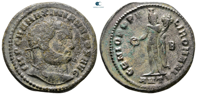 Maximianus Herculius AD 286-305. Antioch
Follis Æ

28 mm, 9,31 g



Very ...