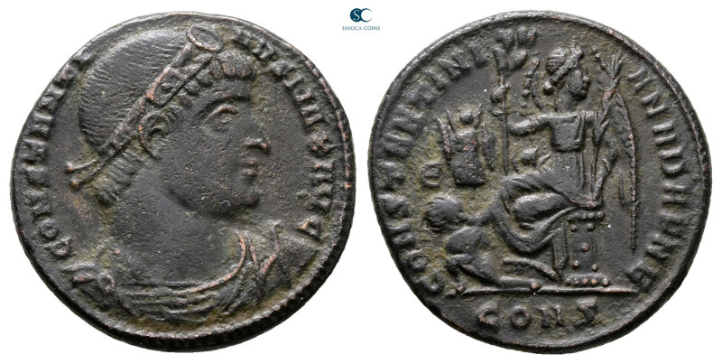 Constantine I the Great AD 306-337. Constantinople
Follis Æ

19 mm, 2,83 g
...