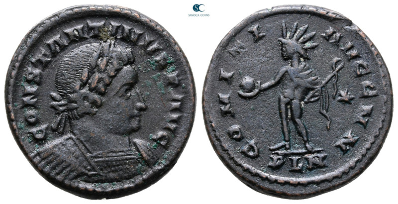 Constantine I the Great AD 306-337. Londinium
Follis Æ

23 mm, 5,53 g



...