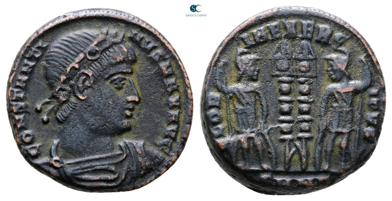 Constantine I the Great AD 306-337. Nicomedia
Follis Æ

17 mm, 3,35 g



...