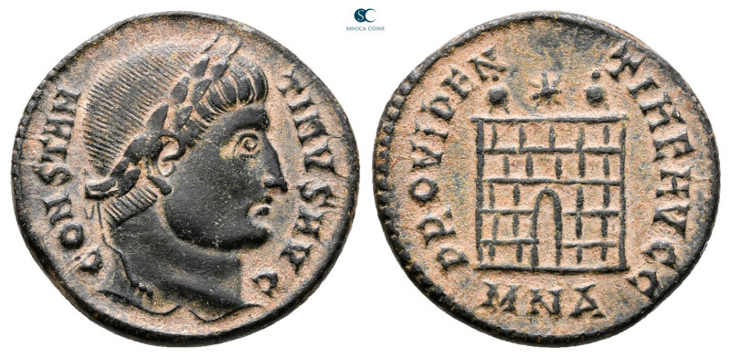 Constantine I the Great AD 306-337. Nicomedia
Follis Æ

18 mm, 2,58 g



...