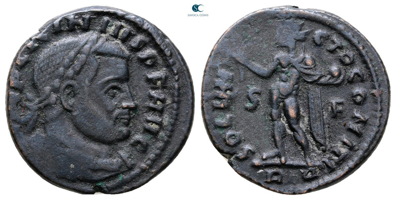 Licinius I AD 308-324. Rome
Follis Æ

19 mm, 3,82 g



Very Fine