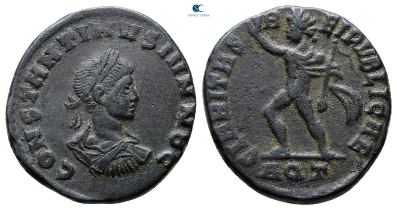 Constantine II, as Caesar AD 317-337. Aquileia
Follis Æ

20 mm, 3,63 g


...