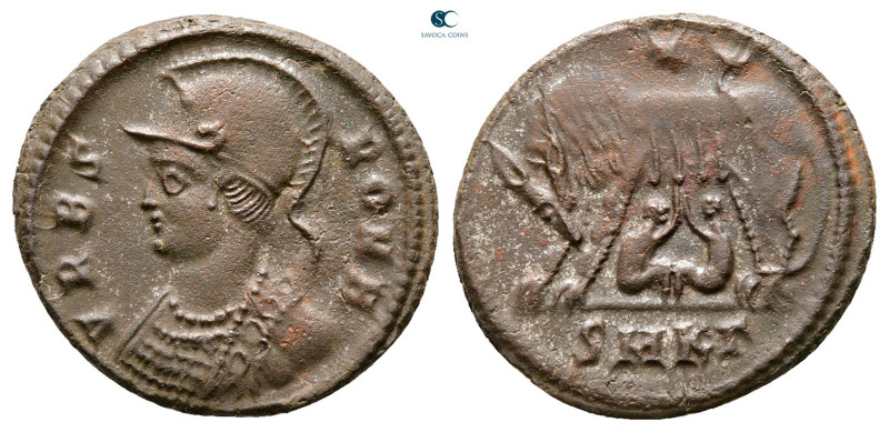 City Commemoratives AD 330-354. Cyzicus
Follis Æ

18 mm, 3,16 g



Very F...