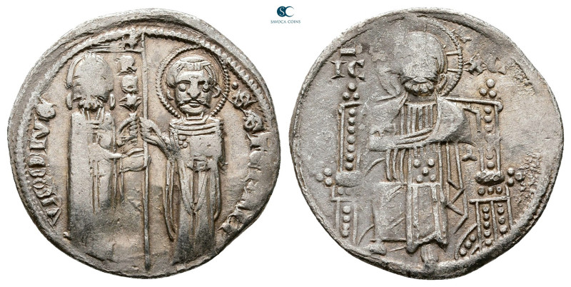 Serbia. Stefan Uroš II Milutin AD 1282-1321. 
Dinar AR

20 mm, 2,02 g



...