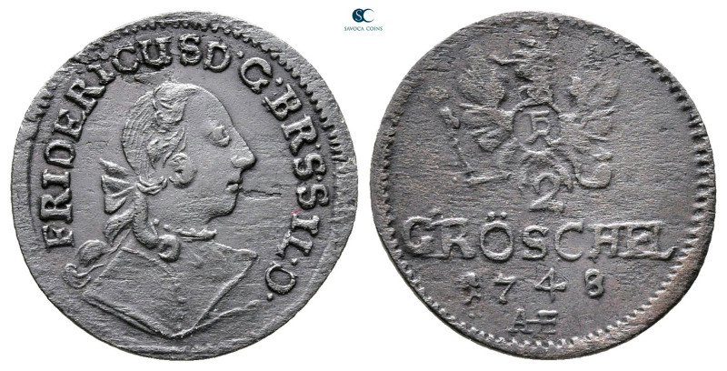 Germany. Brandenburg-Preussen, Breslau. Friedrich II of Hohenzollern AD 1740-178...