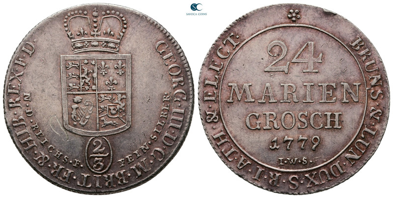 Germany. Braunschweig-Calenberg-Hannover. Georg III, king of England AD 1760-182...