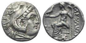 KINGS OF MACEDON. Alexander III 'the Great', 336-323 BC. Drachm (Silver, 16.59 mm, 4.16 g). Lampsakos, struck under Antigonos I Monophthalmos, circa 3...