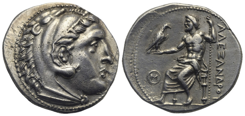 KINGS OF PAEONIA. Audoleon, circa 315-286 BC. Tetradrachm (Silver, 26.80 mm, 16....