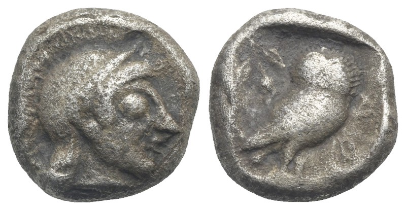 ATTICA. Athens. Earliest issue, circa 510-500/490 BC. Drachm (Silver, 13.72 mm, ...