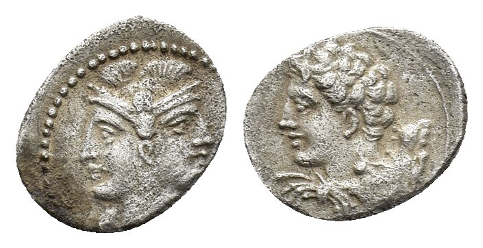 CILICIA, Uncertain mint. Circa 4th century BC. Obol (Silver, 11.19 mm, 0.69 g). ...