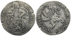 NETHERLANDS. Republic of the Seven United Netherlands (Dutch Republic), 1581-1795. Lion Daalder 1589 (Silver, 41.05 mm, 26.83 g). Zeeland. MO NO ORD Z...