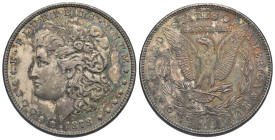 UNITED STATES OF AMERICA. “Morgan Dollar” 1878 (Silver, 26.78 mm, 37.94 g), San Francisco. E PLURIBUS UNUM LIBERTY 1878 Liberty head to left. Rev. UNI...