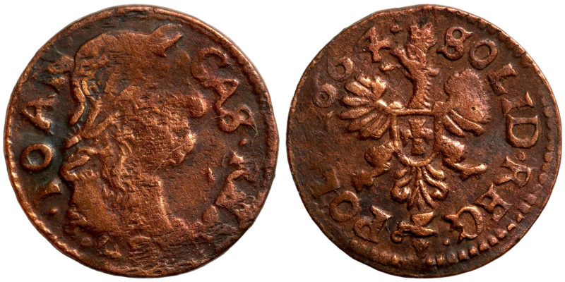 Johann Casimir 1649-1668. Solidus Poland