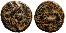 Greek coins Bronze 1-4 Century BC

17mm 6,49g