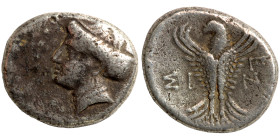 Greek Silver coin

16mm 2,89g