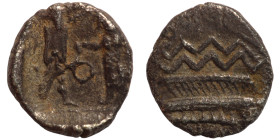 PHOENICIA. Sidon. Ba'alšillem II, circa 401-366 BC.

9mm 0,65g