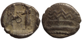PHOENICIA. Sidon. Ba'alšillem II, circa 401-366 BC.

10mm 0,76g