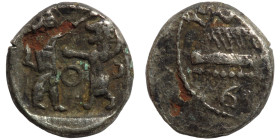 PHOENICIA. Sidon. Ba'alšillem II, circa 401-366 BC.

9mm 0,71g