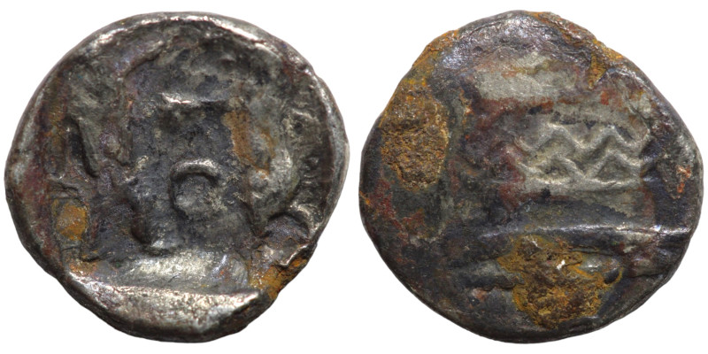 PHOENICIA. Sidon. Ba'alšillem II, circa 401-366 BC.

10mm 0,60g