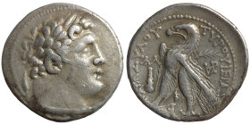 Phoenician Tyrian Shekel BC 125-66 AD Tetradrachm

33mm 14,04g
