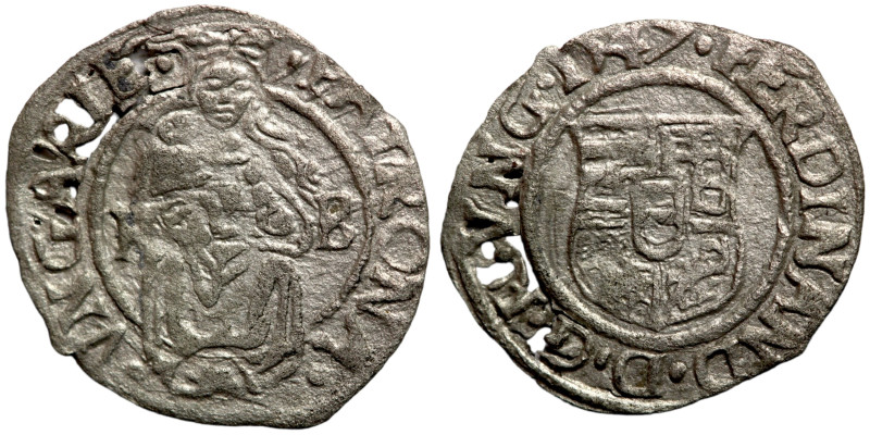 Medieval Silver coin

15mm 0,58g