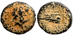 Greek coins Bronze 1-4 Century BC Artifically patinated

16mm 3,39g