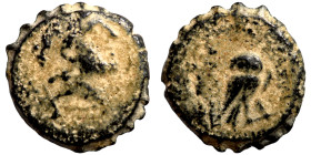 Greek coins Bronze 1-4 Century BC Artifically patinated

15mm 3,07g
