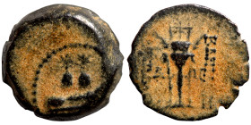 Greek coins Bronze 1-4 Century BC Artifically patinated

16mm 3,34g