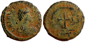 Byzantinine coin

13mm 1,57g