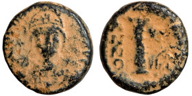 Byzantinine coin Artifically patinated

16mm 3,78g