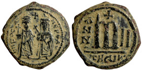 Byzantinine coin Bronze

29mm 10,81g